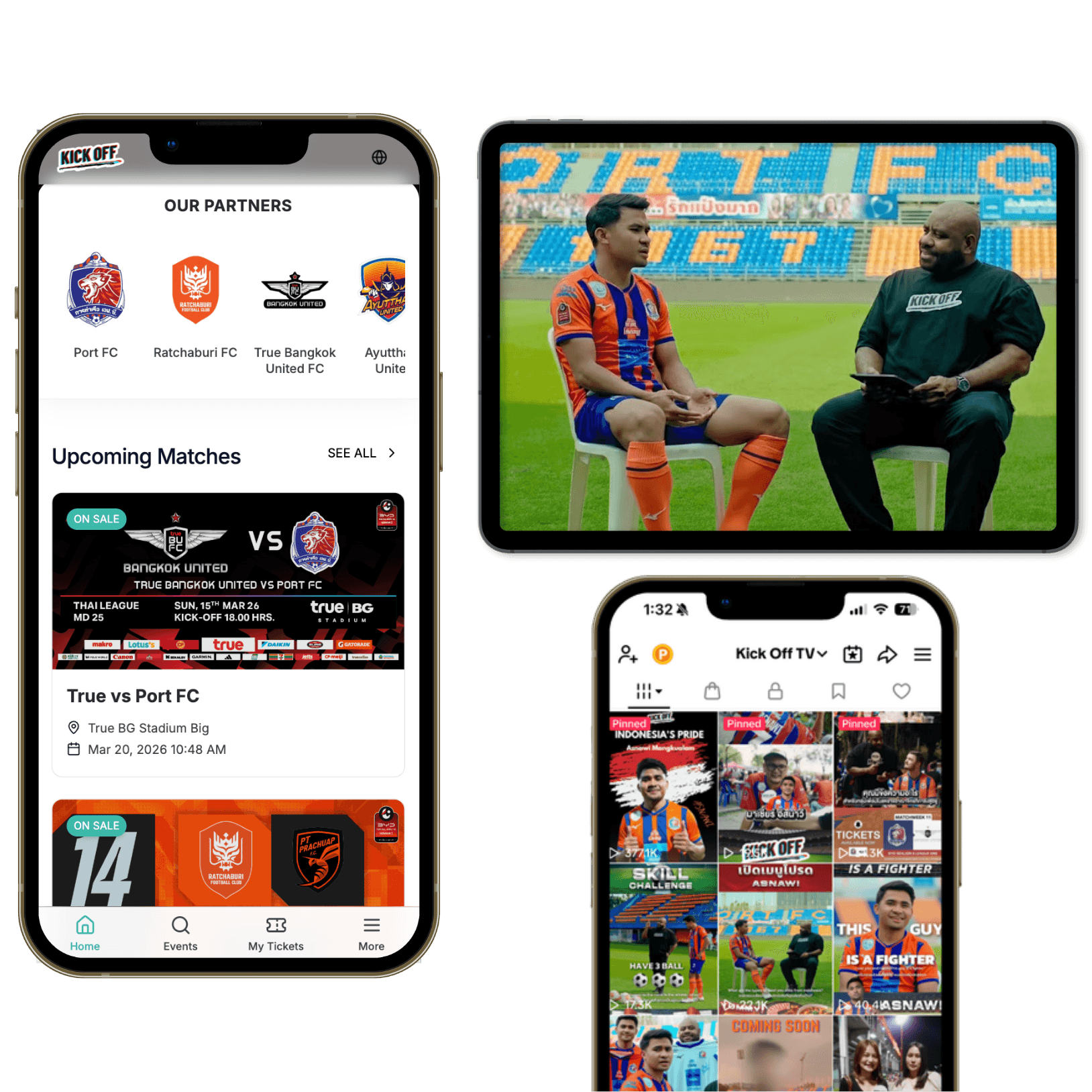 Fans, Stories, Tickets